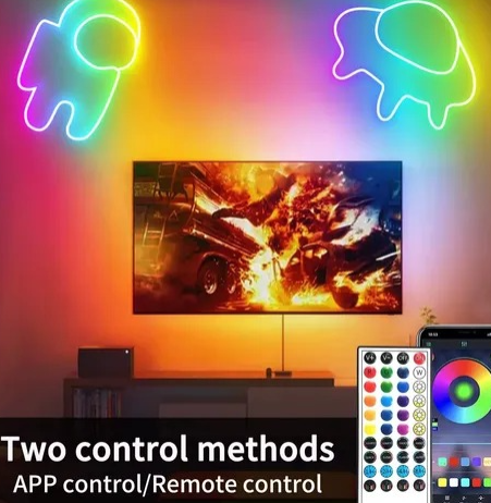 Miniatura 2 de Cinta Rgb Neon De 5m Led Bluetooth